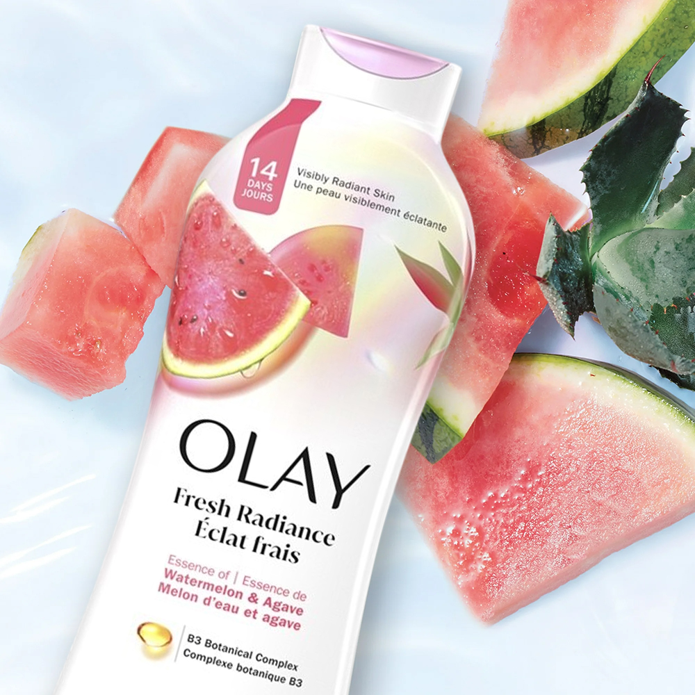Olay Fresh Outlast Notes Of Watermelon & Agave Body Wash 650ml - 2